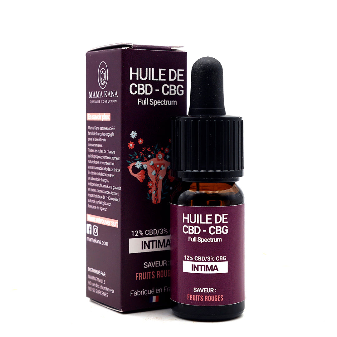 CBD oil 12% + CBG 3% | Intima 👩🏻⚕️