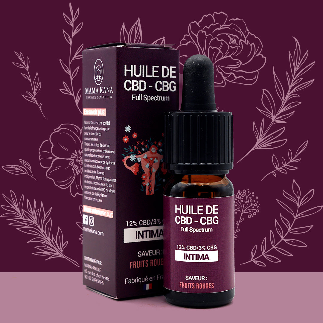 CBD oil 12% + CBG 3% | Intima 👩🏻⚕️