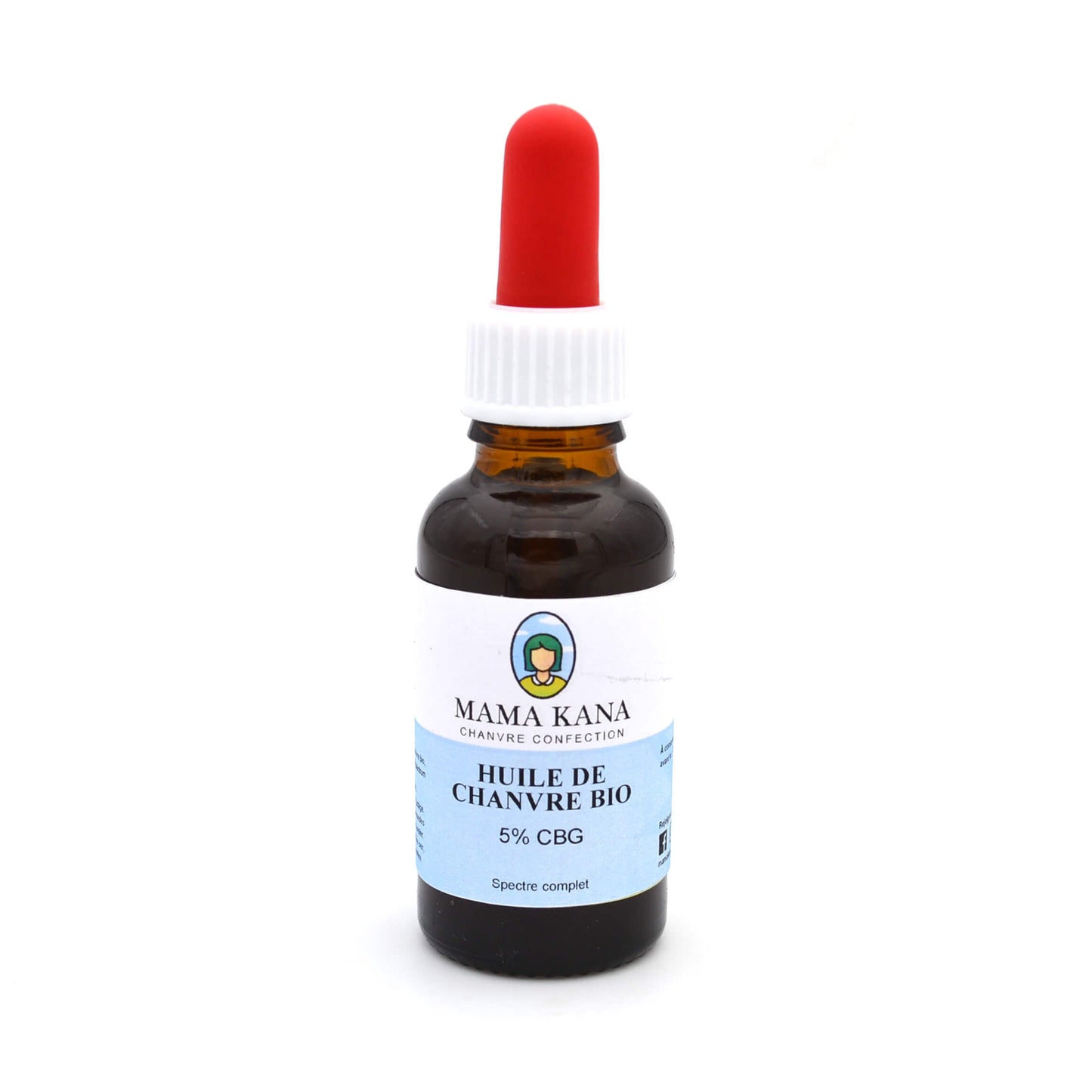 Organic Hemp Oil CBG 5% + CBD 5% 🇫🇷