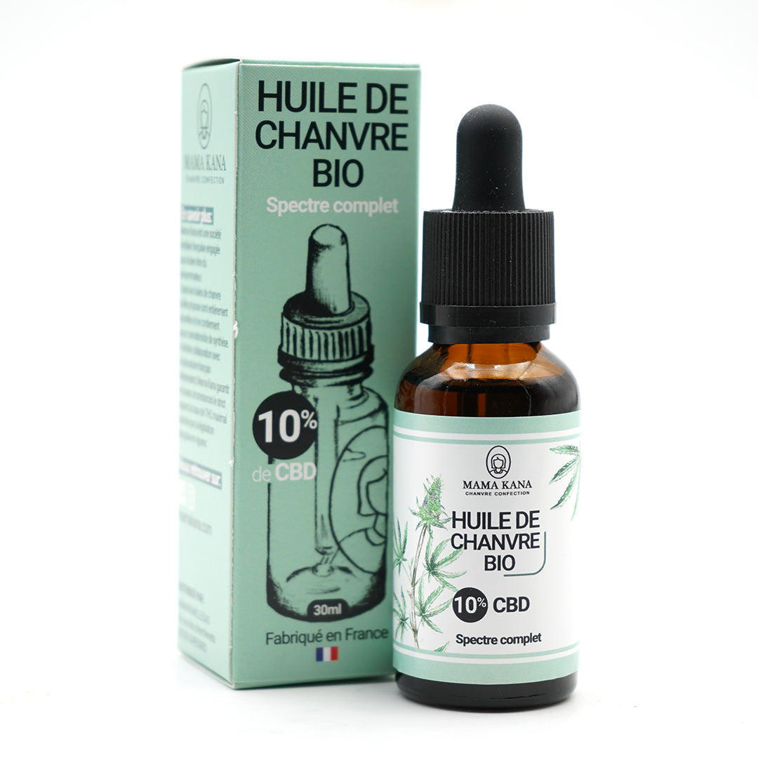 Organic Hemp CBD Oil 10% 🇫🇷