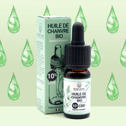 Organic Hemp CBD Oil 10% 🇫🇷