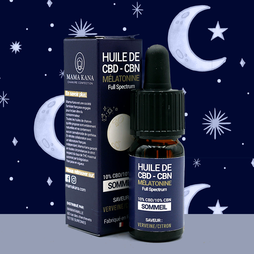 CBD oil 10% + CBN 10%+ Melatonin | Sleep 🌒