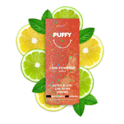 PUFFY 2G – 1-999-POWERUP – (Astro Blends) (Sativa) ⚡
